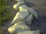 HDPE monofilaments for the production of fabrics for sand bags