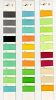 viscose filament spundyed shade card